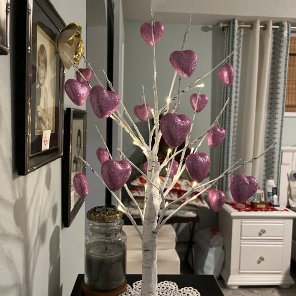 Christmas Decorations Indoor 2 Birch Tree with LED Light Home Decor Indoor - Picture 11 of 13